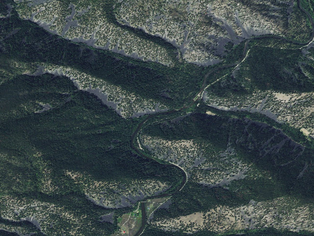 Aerial image of Site 5