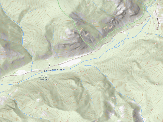 USGS topographic map of Site 99-28