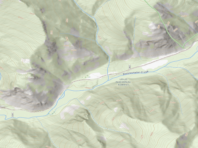 USGS topographic map of Site 99-??