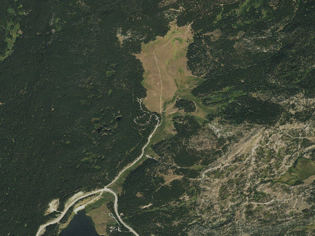 Aerial image of Sitting Bull