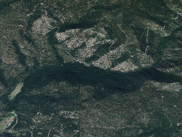 Aerial image of Sixmile Creek