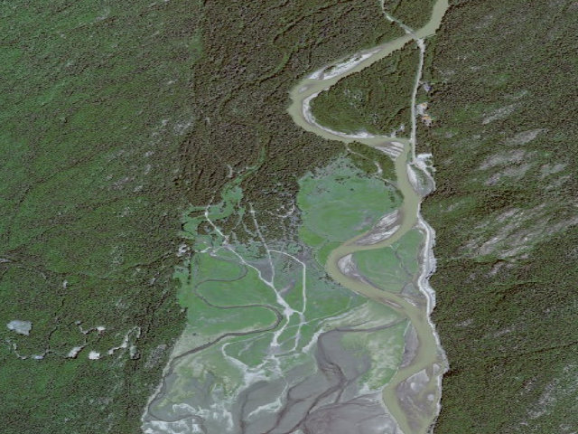Aerial image of Skagway Municipality