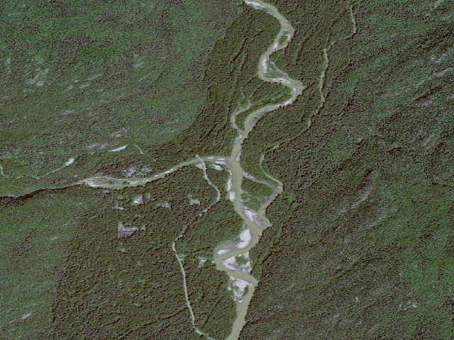 Aerial image of Skagway Municipality