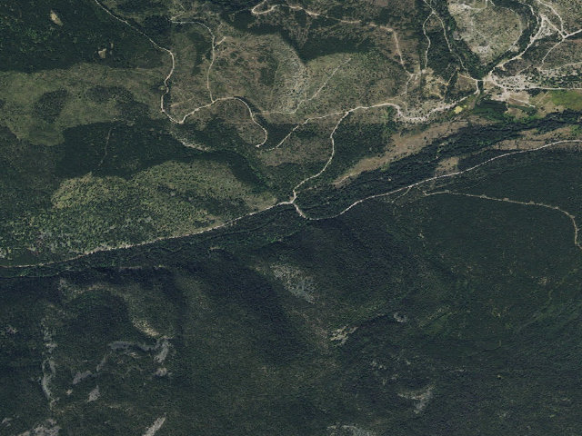 Aerial image of Skalkaho Hwy-012