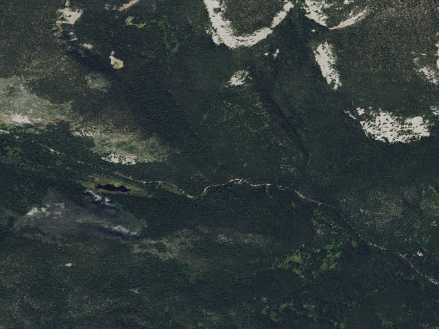Aerial image of Skalkaho Hwy 06