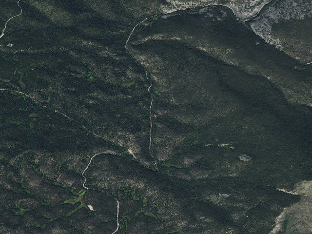 Aerial image of Skalkaho Hwy
