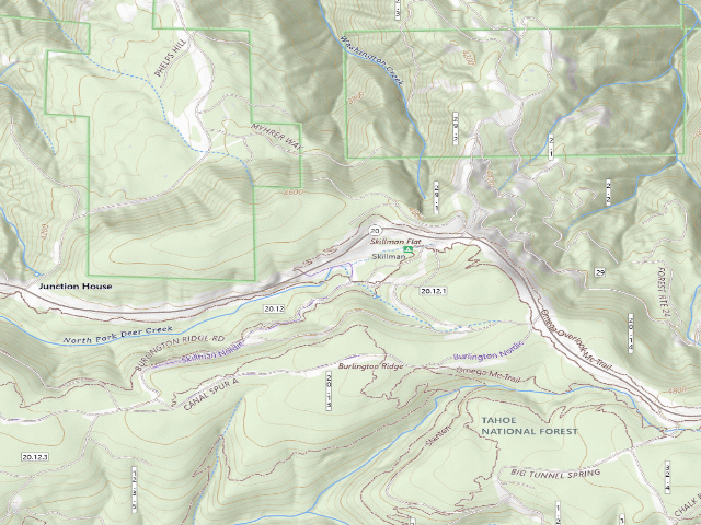 USGS topographic map of Skillman