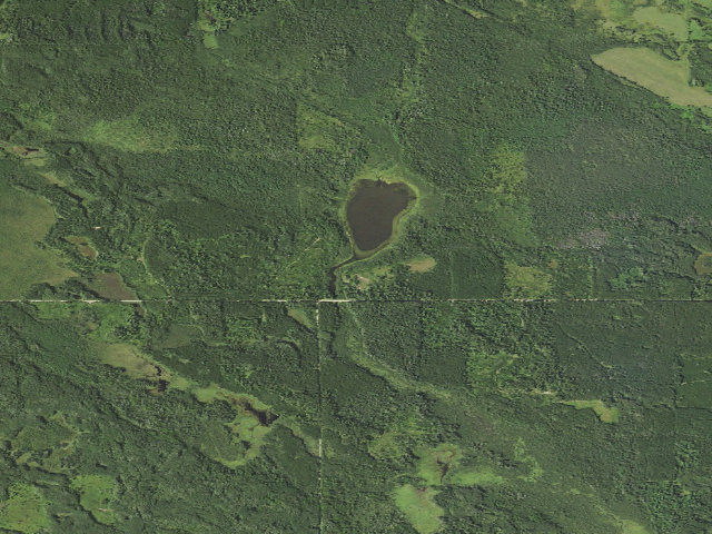 Aerial image of Skimmerhorn Lake B45A