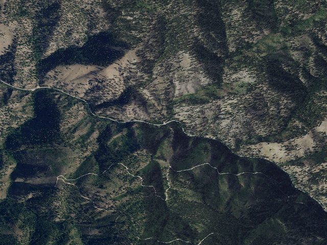 Aerial image of Sleeping Child 003