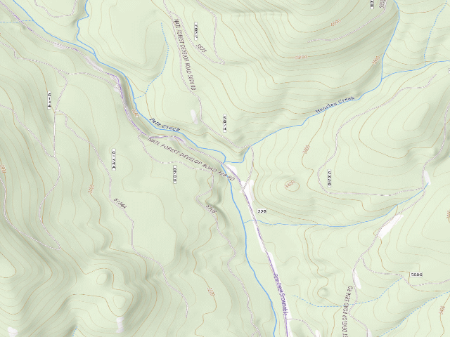 USGS topographic map of Slim / Pete Site 2