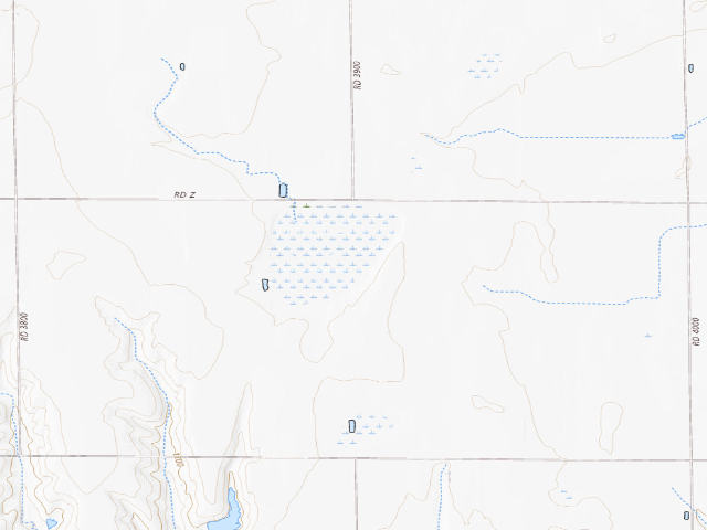 USGS topographic map of Smartweed Marsh WMA