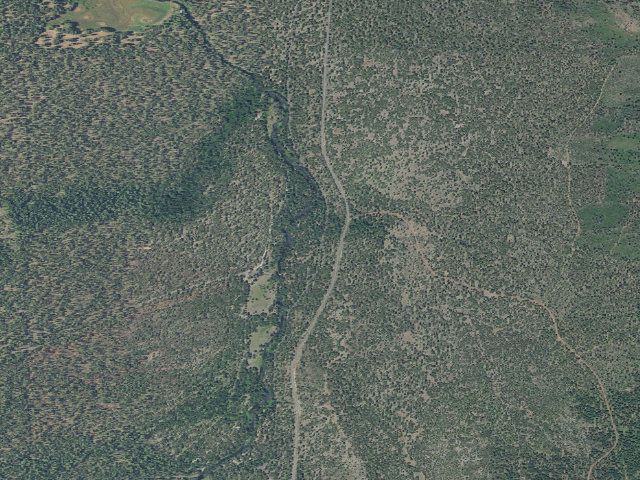 Aerial image of Smiling River