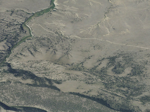 Aerial image of Smith River WMA