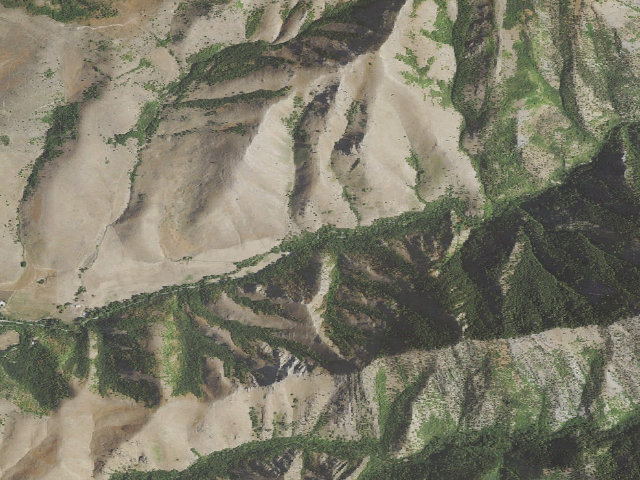 Aerial image of Smithfield Campground