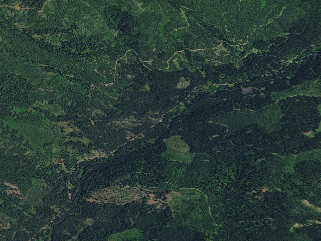 Aerial image of Smokey Boulder Dispersed