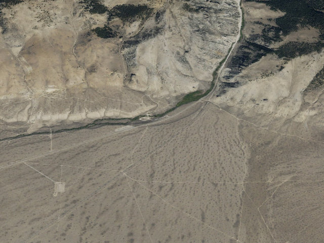 Aerial image of Smokey Cubs Recreation Site