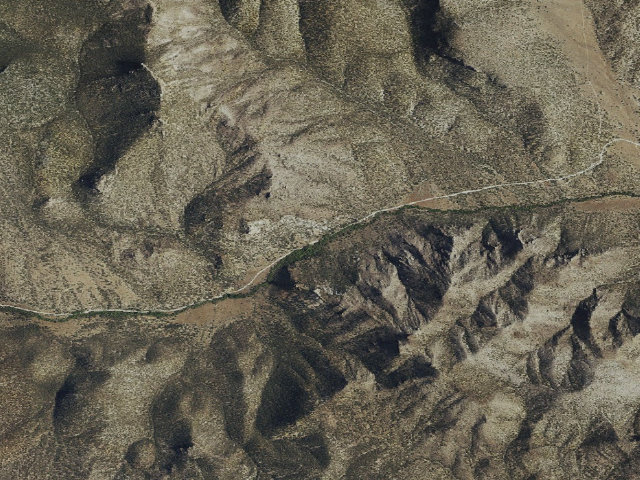 Aerial image of Snake Creek Primitive Campgrounds