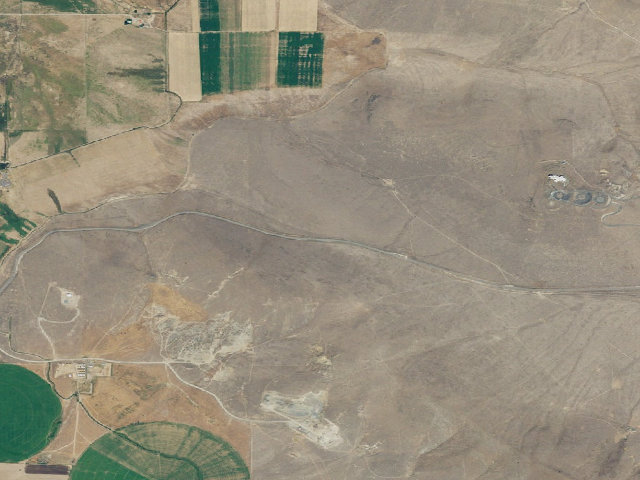 Aerial image of Snake River-Mormon Basin Back Country Byway