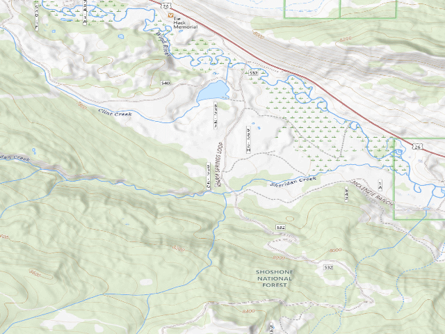 USGS topographic map of Snow Oval