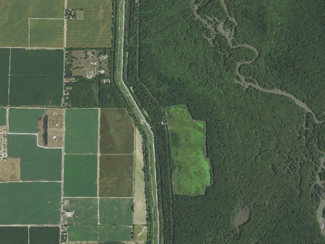Aerial image of Snowden Camping Area