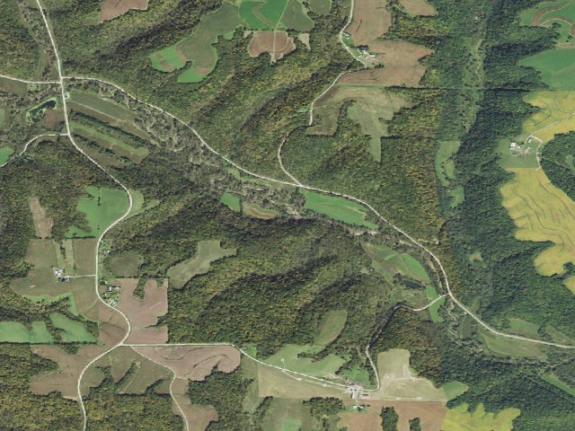 Aerial image of Sny McGill - North Cedar WMA
