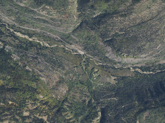 Aerial image of Soapstone Comfort Camps