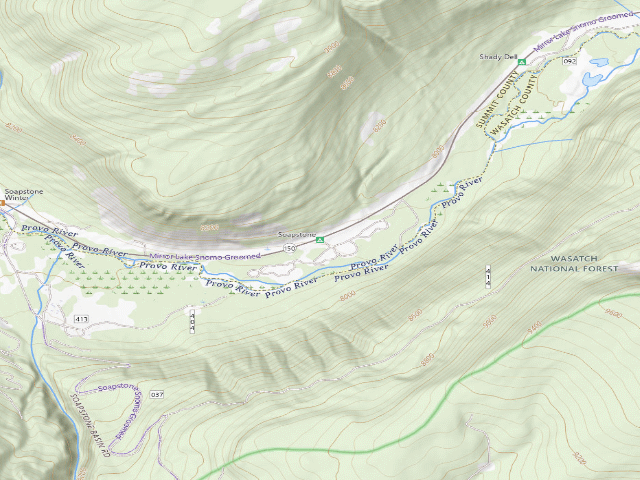 USGS topographic map of Soapstone