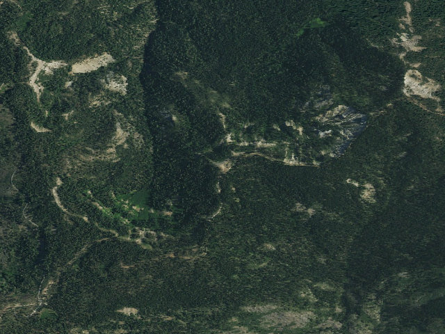 Aerial image of Soda Springs