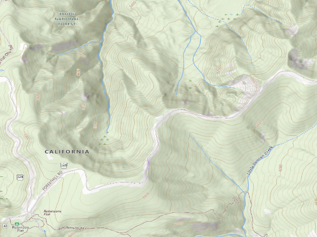 USGS topographic map of Soda Springs