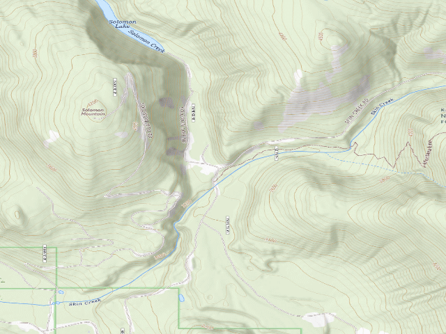 USGS topographic map of Solomon Lake 03