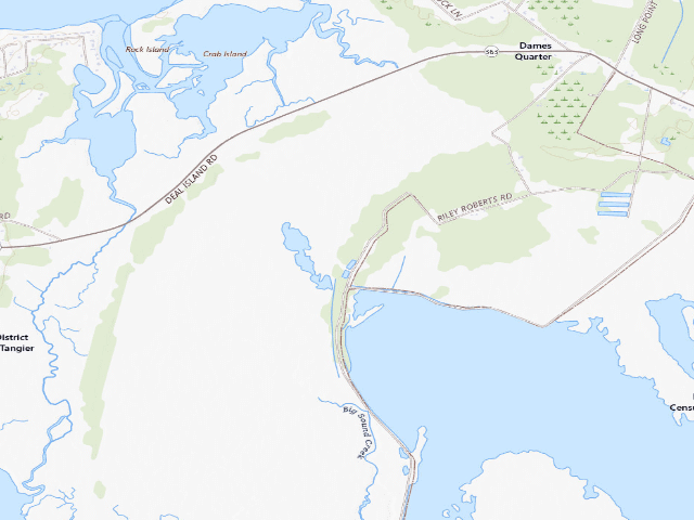 USGS topographic map of Somerset County