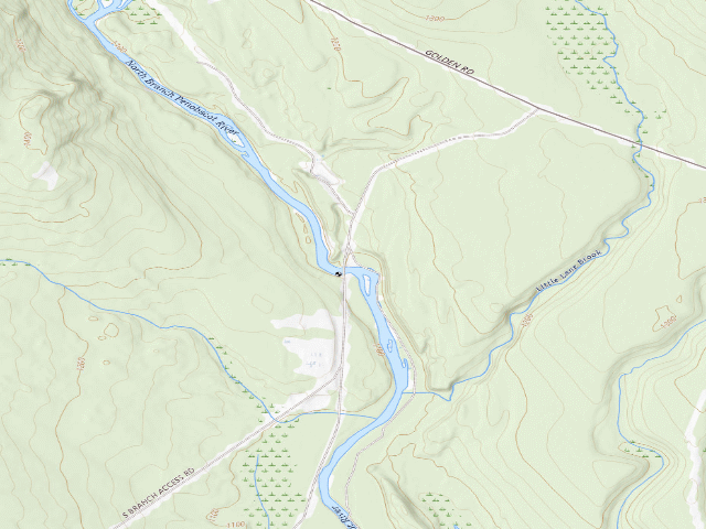 USGS topographic map of Somerset County