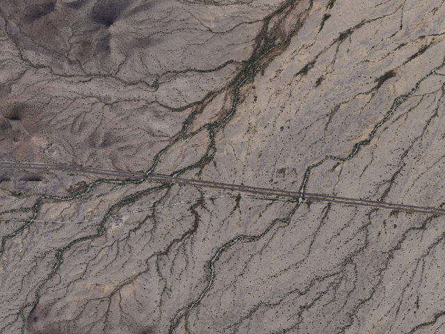 Aerial image of Sonoran Desert National Monument