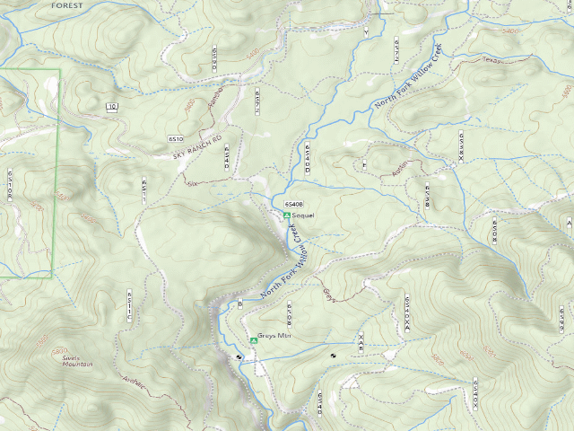 USGS topographic map of Soquel