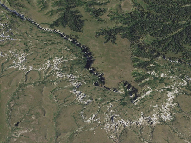 Aerial image of  South Divide Rd