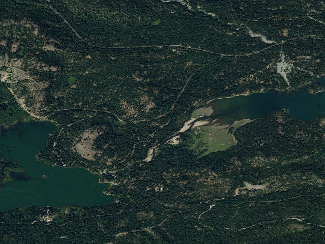 Aerial image of South Fork Bay