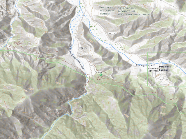 USGS topographic map of South Fork