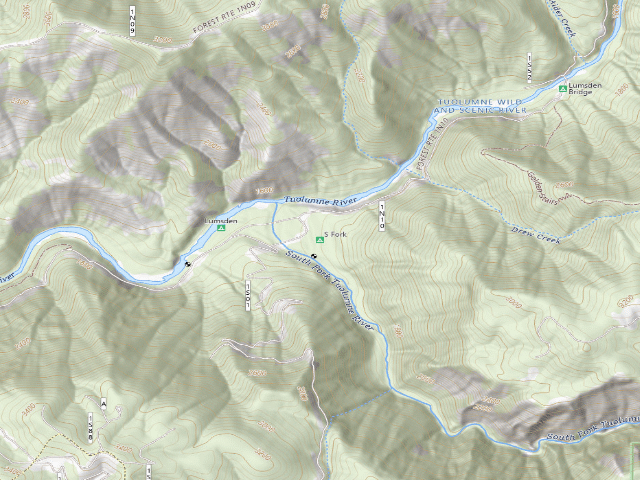 USGS topographic map of South Fork