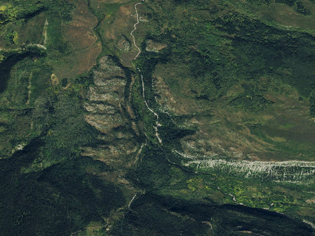 Aerial image of South Fork Cg