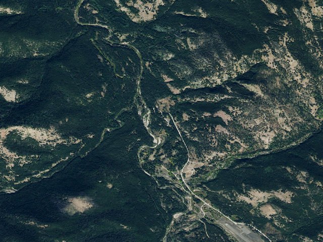 Aerial image of South Fork Cg