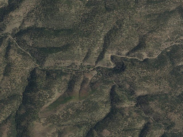 Aerial image of South Fork Negrito Campground