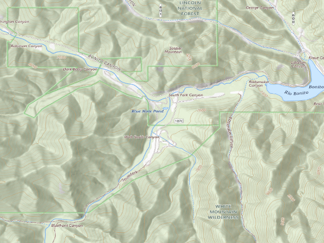USGS topographic map of South Fork
