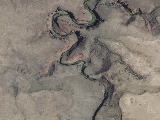 Aerial image of South Fork Owyhee Wild And Scenic River