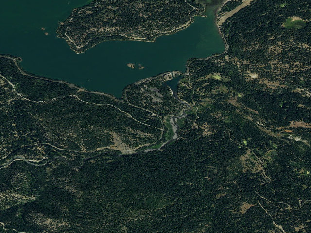 Aerial image of South Fork Tieton (Jayhawk Flats)