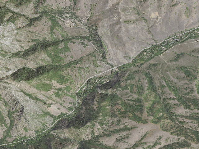 Aerial image of South Fork