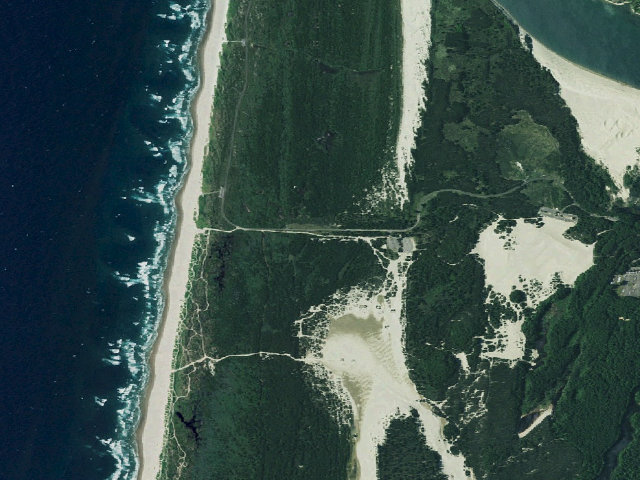 Aerial image of South Jetty Sand Camping site 3