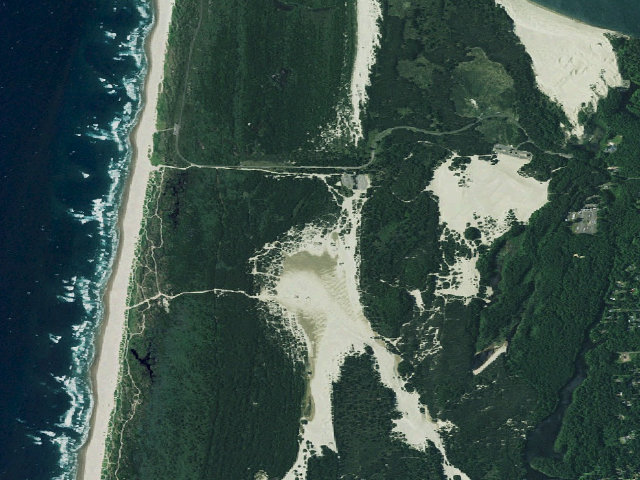 Aerial image of South Jetty Sand Camping site 4