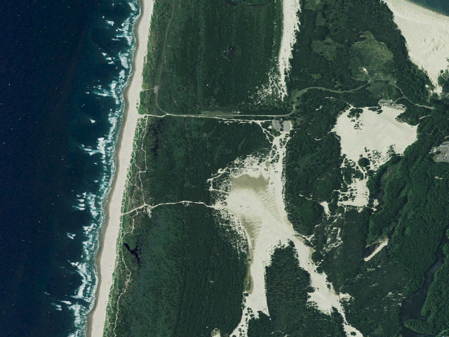 Aerial image of South Jetty Sand Camping site 5