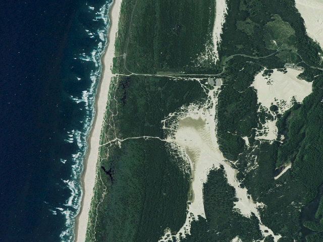 Aerial image of South Jetty Sand Camping site 8