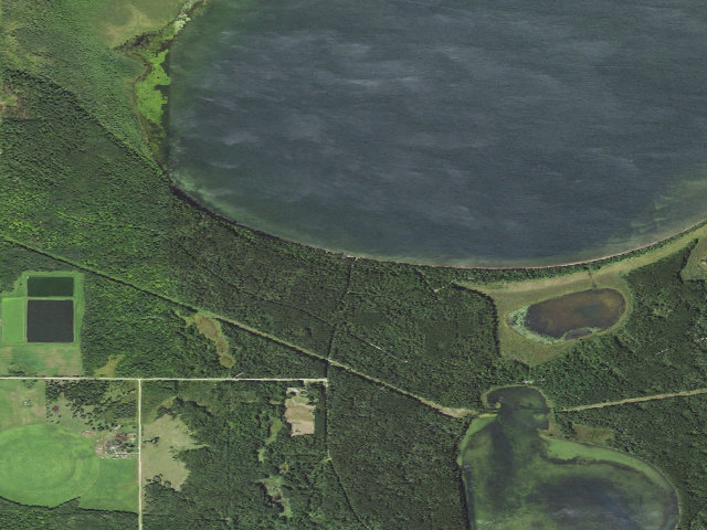 Aerial image of South Pike Bay Recreation Area